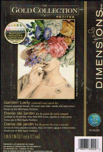 Cado aanbieding dimensions borduurpakket garden lady beschikbaar voor biedingen