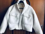 Witte Teddy jas van H&M, Kleding | Dames, Ophalen of Verzenden, Zo goed als nieuw, Wit