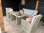 4 delige lounge set, Ophalen, 5 zitplaatsen, Zo goed als nieuw, Loungeset