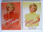 Tinke Schouten - Top Tien - Deel 1 & 2 (originele dvd's), Ophalen of Verzenden, Zo goed als nieuw, Tv-programma of Sketches