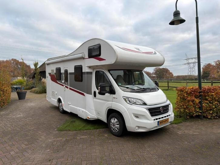 Alkoof camper Rimor Seal 9 voor 7p met stapelbedden en airco, Caravans en Kamperen, Campers, Particulier, meer dan 6, Alkoof, Fiat