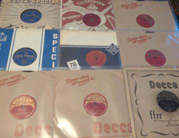 Leo Fuld Jiddische 78 toeren platen 9 verschillende  beschikbaar voor biedingen