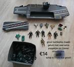 Groot battleship met geluid straaljagers vliegtuig dek, Ophalen, Zo goed als nieuw
