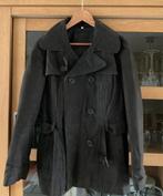 Donkerbruine leren jas, Ophalen of Verzenden, Zo goed als nieuw, Maat 42/44 (L), Bruin