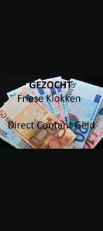 GEZOCHT FRIESE KLOKKEN ..... DIRECT CONTANT GELD, Antiek en Kunst, Antiek | Klokken, Ophalen of Verzenden
