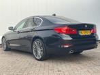 BMW 5 Serie 520D High Executive Pano.dak Leer Memory Stoelve, Automaat, Achterwielaandrijving, Euro 6, Zwart