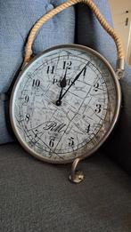 Rivièra Maison, Huis en Inrichting, Woonaccessoires | Klokken, Ophalen, Zo goed als nieuw, Analoog, Wandklok