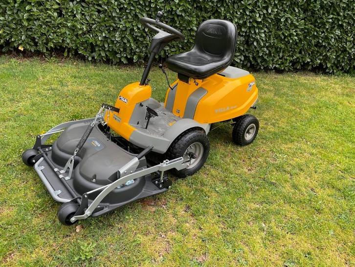 stiga villa 14 hst met splinternieuw compleet maaidek, Tuin en Terras, Zitmaaiers, Gebruikt, Minder dan 90 cm, Elektrische starter