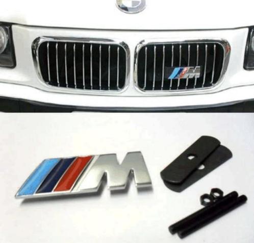 BMW M/// logo motorsport grille badge embleem grill tuning M, Auto diversen, Tuning en Styling, Verzenden