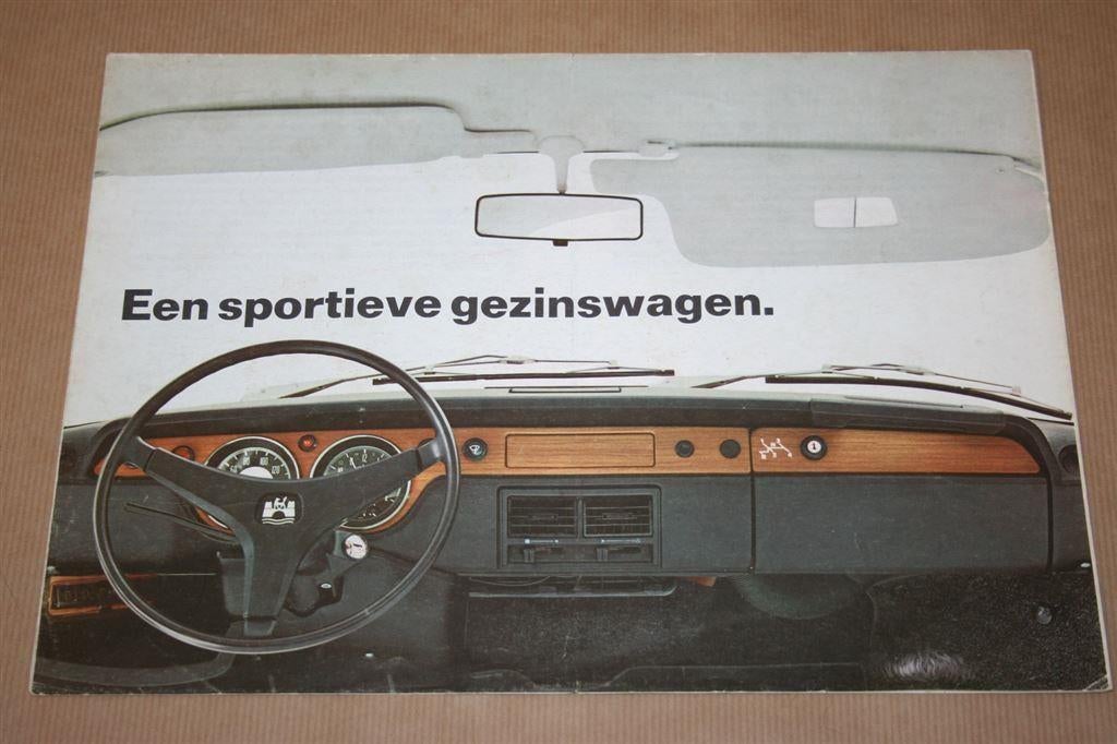 Zeldzame reclame-uitgave - VW 411 - 1968 !!, Boeken, Auto's | Folders en Tijdschriften, Ophalen of Verzenden, Gelezen, Volkswagen