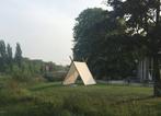 Huur Vikingtent Hagrid – authentieke middeleeuwse tent, Verzenden, Partytent, Minder dan 4 meter, Zo goed als nieuw