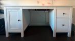 IKEA, Hemnes, 155x65 cm Wit, Huis en Inrichting, Bureaus, Ophalen, Gebruikt, Bureau