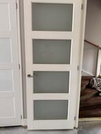 2x binnendeuren, Ophalen, Gebruikt, 80 tot 100 cm, 215 cm of meer