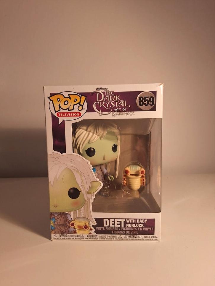 Funko Pop Dark Crystal - Deet with Baby Nurlock #859, Verzamelen, Poppetjes en Figuurtjes, Nieuw, Ophalen of Verzenden