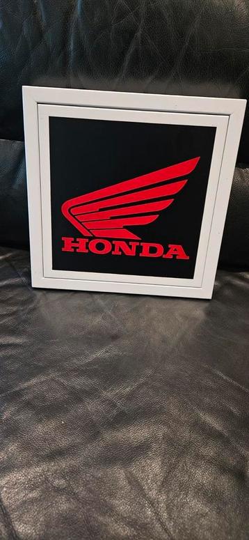 Honda lichtbak motor reclame auto garage mancave led beschikbaar voor biedingen