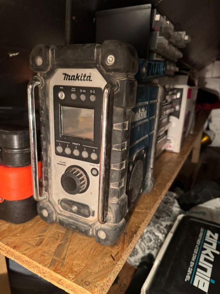Makita Bouwradio - Robuust en Betrouwbaar, Audio, Tv en Foto, Radio's, Gebruikt, Bouwradio, Ophalen