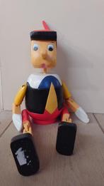 Pinokkio spaarpot, Verzamelen, Ophalen, Zo goed als nieuw, Hout, Strip- of Tekenfilmfiguur