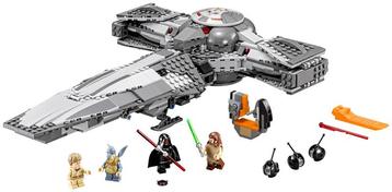 LEGO Star Wars Sith Infiltrator 75096 Zonder poppetjes beschikbaar voor biedingen