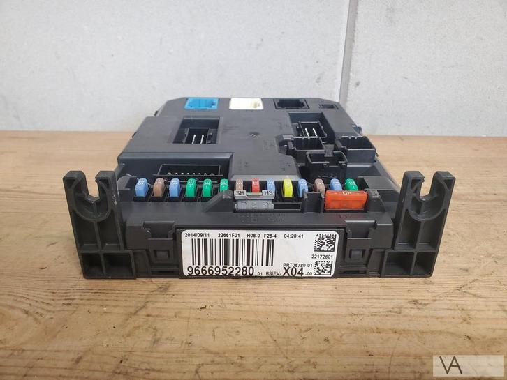 Citroen C3 DS3 Peugeot 207 zekeringkast BSI 9666952280 €40, Auto-onderdelen, Elektronica en Kabels, Peugeot, Gebruikt, Ophalen of Verzenden