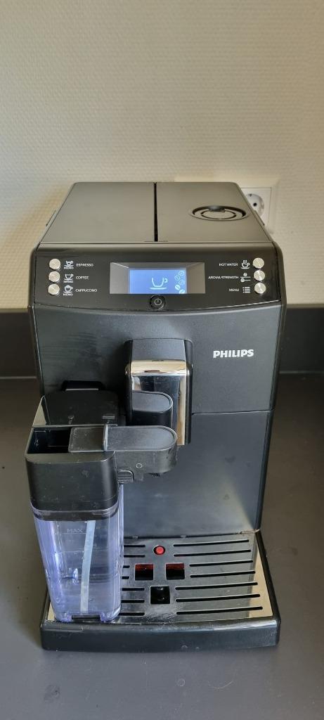 Koffiemachine (bonen) Philips 3100 EP3550/00, Witgoed en Apparatuur, Koffiezetapparaten, Gebruikt, Gemalen koffie, Koffiebonen