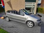 Fiat Punto 1.2 ELX Cabrio 16V 1997 Grijs, Auto's, 1242 cc, 4 cilinders, Cabriolet, Leder
