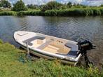 Mooie sloep + buitenboordmotor + accessoires, Watersport en Boten, Ophalen, Gebruikt, Tot 10 pk, 3 tot 6 meter