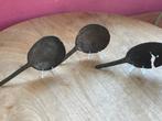 Bodemvondst: drie hele oude tinnen lepels, Antiek en Kunst, Antiek | Tin, Ophalen of Verzenden