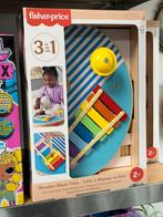 Fisher-Price Houten Muziektafel met instrumenten hout muziek, Speelset, Nieuw, Ophalen of Verzenden, H