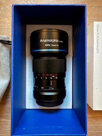 Sirui 50mm F1.8 Anamorphic lens, E-mount beschikbaar voor biedingen