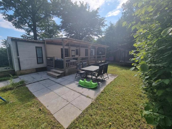 Chalet te koop Molecaten Bosbad Hoeven, Caravans en Kamperen, Stacaravans, Ophalen of Verzenden