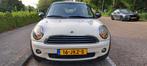 Mini 1.4 16V ONE 2009 Wit, nwe.APK augustus 2026!, Voorwielaandrijving, Stof, 74 pk, Zwart