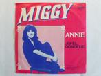 Miggy.  Annie. / Jofel gosertje., Gebruikt, 7 inch, Single, Ophalen of Verzenden