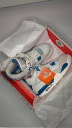 Jordan 4 Industrial blue, Overige kleuren, Ophalen of Verzenden, Sneakers of Gympen, Gedragen