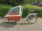 Bakfiets Cargobike Premium (Long) in crème, Overige merken, Gebruikt, Ophalen, 2 kinderen