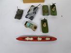 A6513. Setje Miniatuur Tanks & Legervoertuigen oa. Matchbox, Hobby en Vrije tijd, Modelbouw | Auto's en Voertuigen, Gebruikt, 1:32 tot 1:50