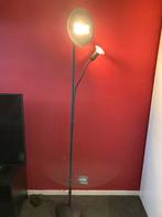 Moderne Staande Lamp met Leeslamp, Huis en Inrichting, Lampen | Vloerlampen, Ophalen of Verzenden, Zo goed als nieuw, Metaal, 150 tot 200 cm