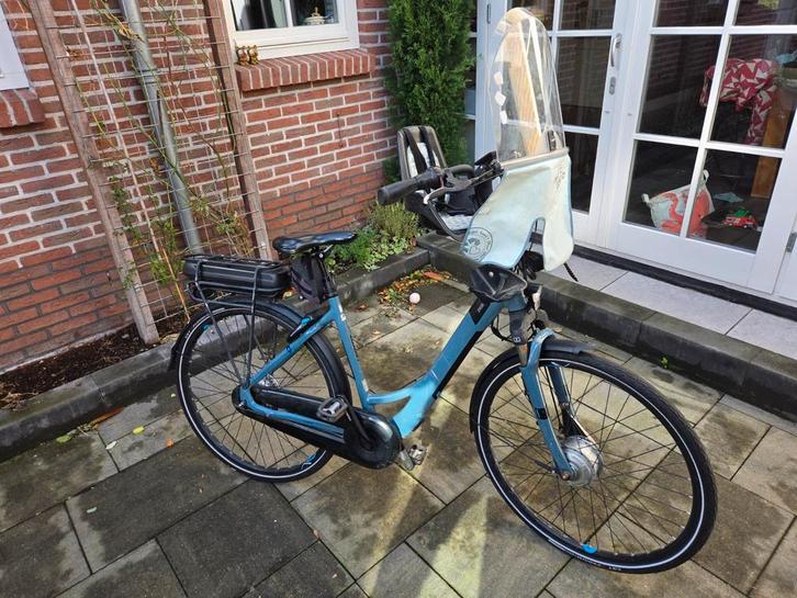Giant Ease E Damesfiets, Fietsen en Brommers, Elektrische fietsen, Gebruikt, Giant, 51 tot 55 cm, 30 tot 50 km per accu, Ophalen of Verzenden