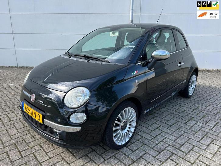 Fiat 500 1.2 Lounge Airco Automaat Apple Carplay Android Gla, Auto's, Fiat, Bedrijf, Te koop, ABS, Airbags, Airconditioning, Bluetooth
