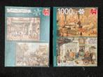 3 Anton Pieck puzzels Jumbo 1000 stukjes, Ophalen of Verzenden, 500 t/m 1500 stukjes, Gebruikt, Legpuzzel