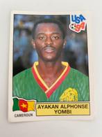 Panini WK 1994 - Ayakan Alphonse Yombi - Kameroen - 95, Verzamelen, Sportartikelen en Voetbal, Gebruikt, Ophalen of Verzenden