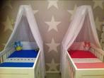 2x Ledikant - Ideaal voor een tweeling!, Kinderen en Baby's, Ophalen, Gebruikt, Ledikant