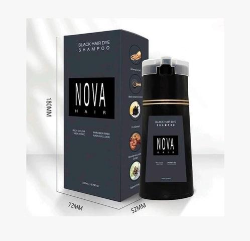 Nova haarshampoo. Zwart. Nieuw in verpakking., Sieraden, Tassen en Uiterlijk, Uiterlijk | Haarverzorging, Nieuw, Shampoo of Conditioner