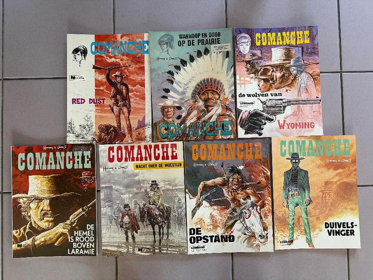 Stripboeken van Comanche, Boeken, Stripboeken, Zo goed als nieuw, Meerdere stripboeken, Ophalen of Verzenden
