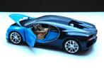 Nieuw modelauto Bugatti Chiron – Welly 1:24, Hobby en Vrije tijd, Modelauto's | 1:24, Nieuw, Welly, Ophalen of Verzenden, Auto