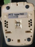Oude PTT T65 Telefoon - Vintage Klassieker, Ophalen of Verzenden, Gebruikt, Met draaischijf