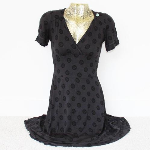 Prachtig Vintage Jurkje - 94 (S) € 20,-, Kleding | Dames, Jurken, Zo goed als nieuw, Maat 36 (S), Zwart, Boven de knie, Ophalen of Verzenden