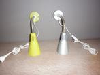 2 leuke wandlampen: grijs en pistache, Ophalen of Verzenden, Huis en Inrichting