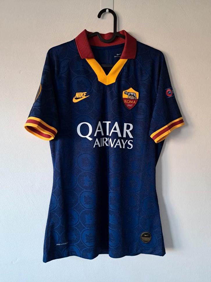 AS Roma 2019-20 Third Shirt EL – Match Prepared Florenzi #24, Kleding | Heren, T-shirts, Zo goed als nieuw, Maat 48/50 (M), Blauw