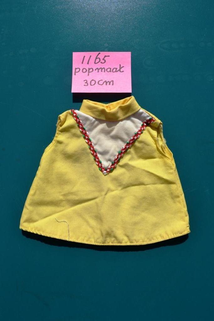 Origineel wildebras jurkje uit de jaren 1957-76 NR 1165, Verzamelen, Poppen, Zo goed als nieuw, Kleertjes, Ophalen of Verzenden