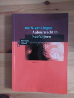 N. van Lingen - Auteursrecht in hoofdlijnen, N. van Lingen, Ophalen of Verzenden, Zo goed als nieuw, Nederlands